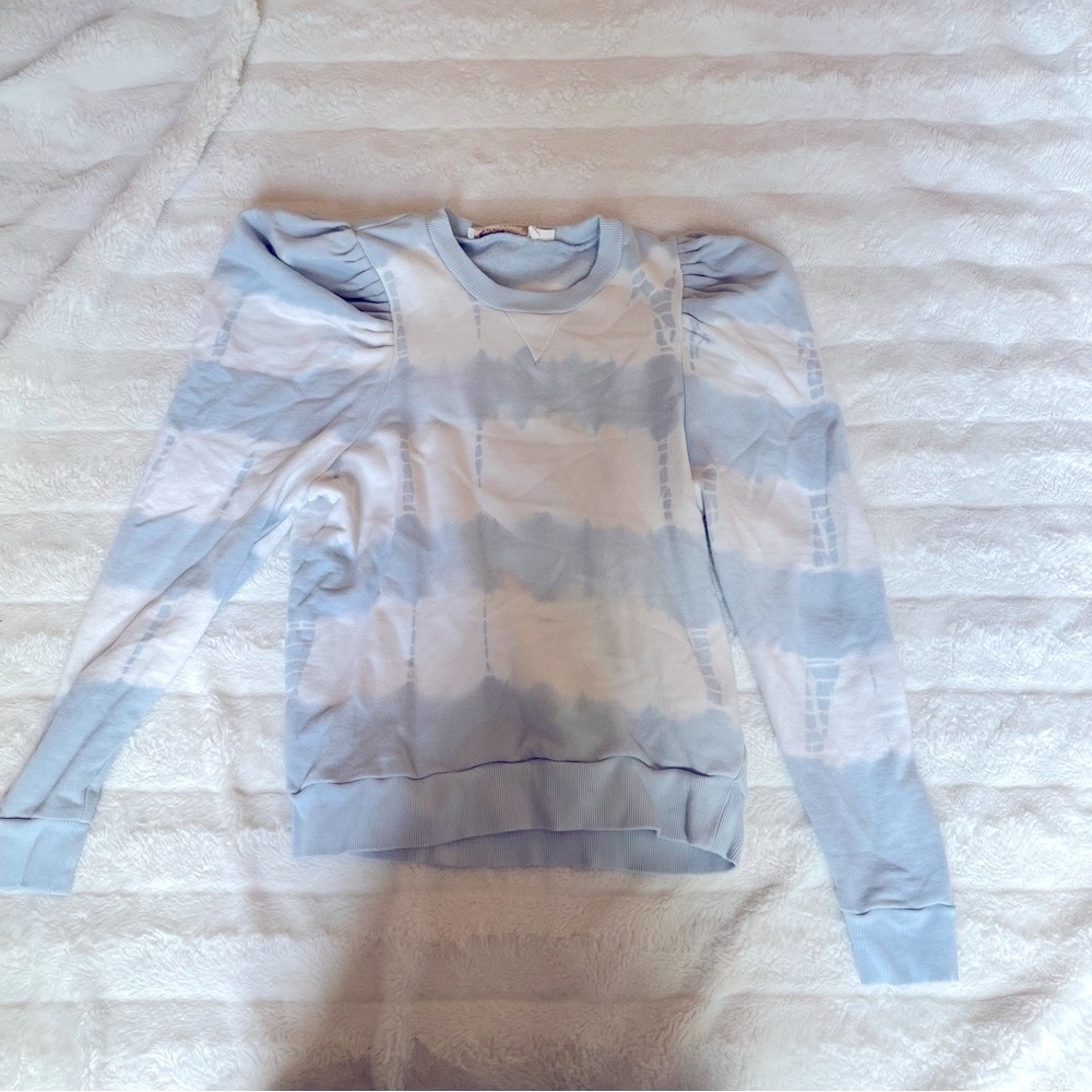 Bishop + Young Light Blue Knit Top
